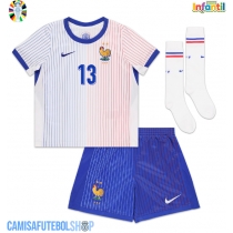 Camisa de time de futebol França Kante #13 Replicas 2º Equipamento Infantil Europeu 2024 Manga Curta (+ Calças curtas)